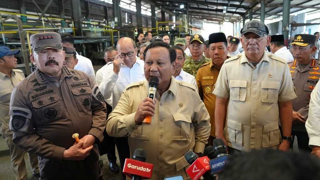 Prabowo Bertekad Basmi Tambang Ilegal, Kerugian Negara Rp300 Triliun