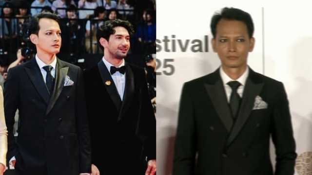 Fedi Nuril viral dengan riasan mata mengejutkan di BIFF 2025