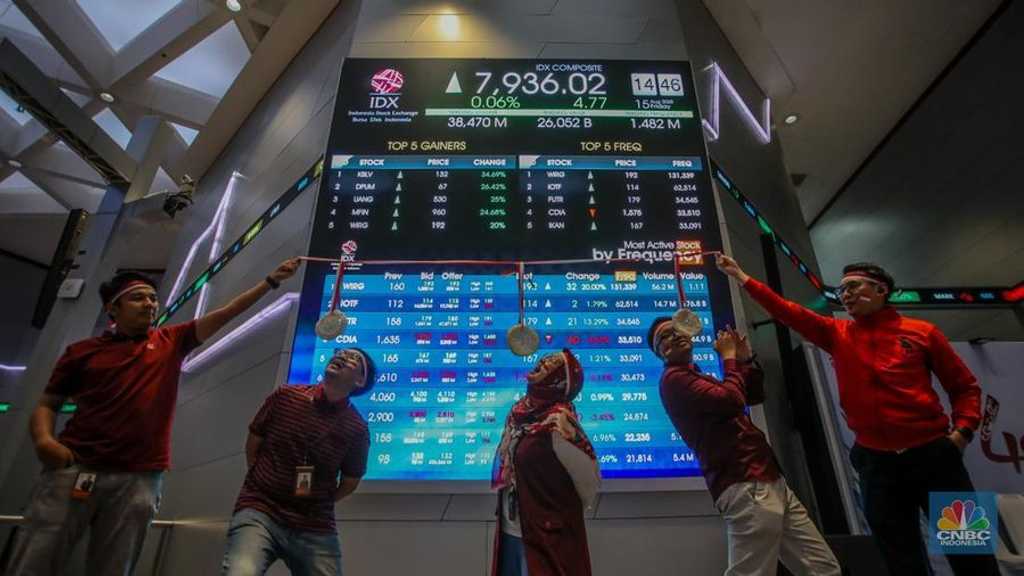 IHSG Pecahkan Rekor Tertinggi Sepanjang Masa, Sempat Tembus 8.000!