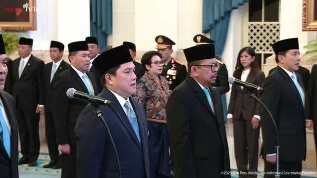 Erick Thohir tak ingin dahului FIFA soal rangkap jabatan Menpora dan Ketua PSSI